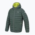 Детско ватирано яке REGATTA Lofthouse dark forest green/wild lime 15