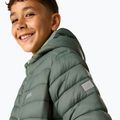 Детско пухено яке REGATTA Hooded Marizion dark forest green/wild lime 9