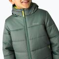 Детско пухено яке REGATTA Hooded Marizion dark forest green/wild lime 11