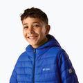 Детско пухено яке REGATTA Hooded Marizion olympian blue/aviator blue 5