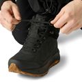 Мъжки туристически обувки REGATTA Onyx Mid black gum 8