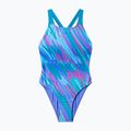Детски цял бански костюм Speedo Allover Pwerbackback moonlight lavender/hyper teal