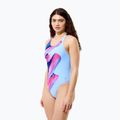 Дамски цял костюм за плуване Speedo FL Placement Printed Powerback brushy shadows/cruise 4