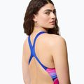 Дамски цял костюм за плуване Speedo FL Placement Printed Powerback brushy shadows/cruise 5