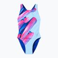 Дамски цял костюм за плуване Speedo FL Placement Printed Powerback brushy shadows/cruise 7