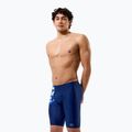 Мъжки шорти за плуване тип клин Speedo Placement Printed Jammer moonglow smoke/navy 5
