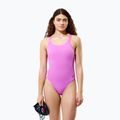 Дамски цял костюм за плуване Speedo Solid Leaderback orchid shine 3