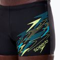 Мъжки бански боксери  Speedo Medley Logo Aquashort anthracite/hyper teal 6