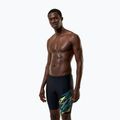 Мъжки шорти за плаж тип клин Speedo Medley Logo Jammer anthracite/hyper teal 5
