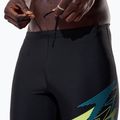 Мъжки шорти за плаж тип клин Speedo Medley Logo Jammer anthracite/hyper teal 7