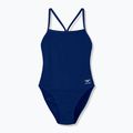 Дамски цял костюм за плуване Speedo Solid Endurancex V-Back 2.0 team navy