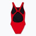 Дамски цял костюм за плуване Speedo Solid Endurancex Leaderback team red 2