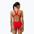 Дамски цял костюм за плуване Speedo Solid Endurancex Leaderback team red 4