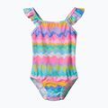 Детски цял бански костюм Speedo Ruffle citrus green