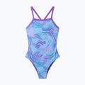 Детски цял бански костюм Speedo Print Thinstrap pace purple