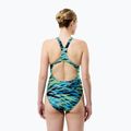 Дамски цял костюм за плуване Speedo Hyperboom Print Medalist hyper teal 2