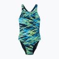 Дамски цял костюм за плуване Speedo Hyperboom Print Medalist hyper teal 7