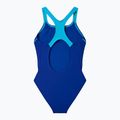 Детски цял бански костюм Speedo Medley Logo Medalist night watch/hyper teal 2