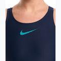 Дамски цял костюм за плуване Nike Logo Graphic energy 4
