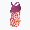 Детски цял бански костюм Nike Spiderback desert pink 3