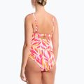 Дамски цял костюм за плуване Nike V-Neck desert pink 2