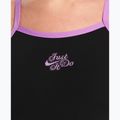 Дамски цял костюм за плуване Nike Hydrastrong Logo Gra jet black 4