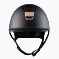Samshield Shadowmatt Rose Gold Trim Blason каска за езда черна 3125659666777 2