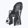 Детско столче за велосипед Polisport Guppy Maxi+ FF dark grey/silver
