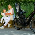 Детско столче за велосипед Polisport Guppy Maxi+ CFS dark grey/silver 10