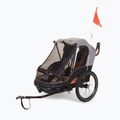 Велосипедно ремарке за двама души bobike Moobe сиво-черно 8616000001 4