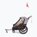 Велосипедно ремарке за двама души bobike Moobe сиво-черно 8616000001 5