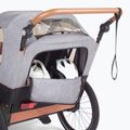 Велосипедно ремарке за двама души bobike Moobe сиво-черно 8616000001 13