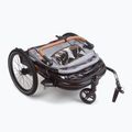 Велосипедно ремарке за двама души bobike Moobe сиво-черно 8616000001 14