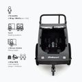 Велосипедно ремарке  Polisport Kids Trailer&Stroller black/grey 7