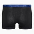 Мъжки боксерки CR7 Basic Trunk 3 чифта черни/сини 3