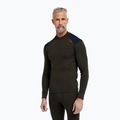 Мъжки термоактивен суитшърт Dovre Folded Collar khaki