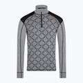 Мъжки термоактивен суитшърт Dovre Half Zip Jacquard grey 5