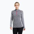Дамски термоактивен суитшърт Dovre Half Zip Jacquard grey