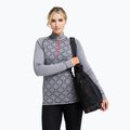 Дамски термоактивен суитшърт Dovre Half Zip Jacquard grey 4