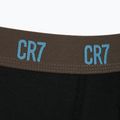 Мъжки боксерки CR7 Basic Trunk 3 чифта black/brown 7