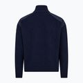Мъжки пуловер Dovre Ribbed Knit Half Zip navy 2