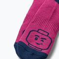 Детски скиорски чорапи LEGO Lwazun 700 fuchsia 3