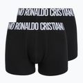 Мъжки боксерки CR7 Fashion Trunk 2 pack black