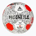 Футболна топка SELECT Freestyle v24 white/red размер 4,5 2