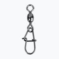 SavageGear Eggsnap въртящ се диск от 10 части с предпазен щифт сребрист 54915