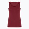 Дамска термоактивна тениска Dovre Wool Singlet burgundy