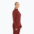 Дамски термоактивен суитшърт Dovre Wool Zip burgundy 3