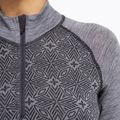Дамски термоактивен суитшърт Dovre Wool Organic Half Zip grey 3