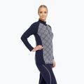 Дамски термоактивен суитшърт Dovre Wool Organic Half Zip navy 3