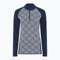 Дамски термоактивен суитшърт Dovre Wool Organic Half Zip navy 6